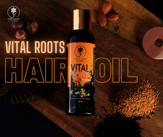 Best Hair Oil for Hair Fall and Hair Growth - Vital Roots Hair Oil by Oregano